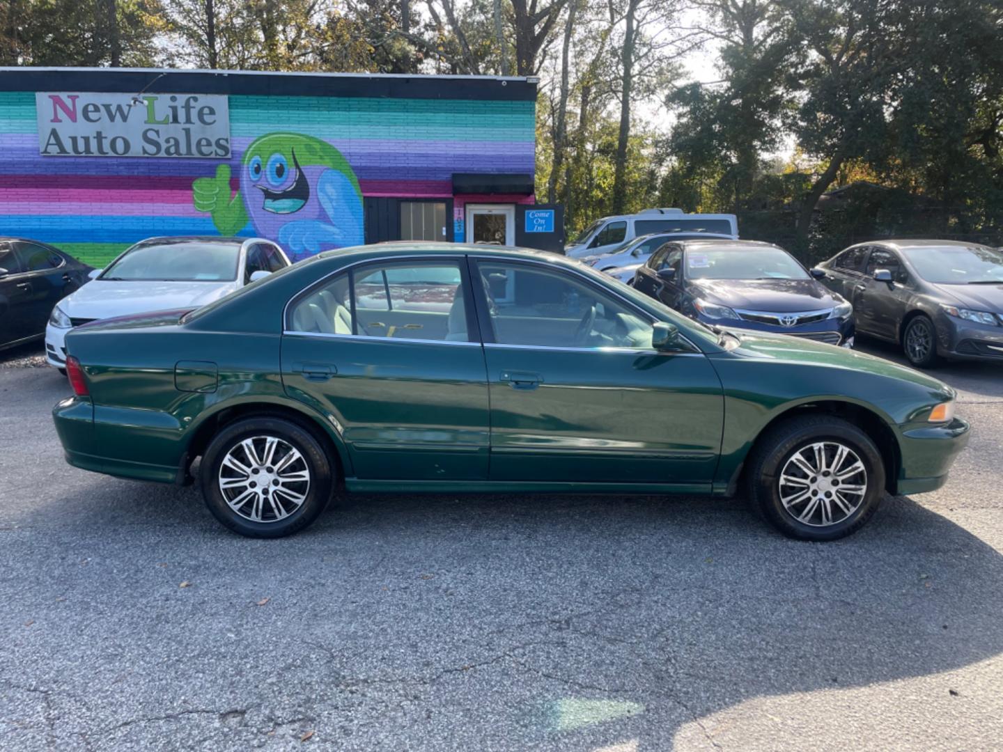 2001 GREEN MITSUBISHI GALANT ES (4A3AA46G31E) with an 2.4L engine, Automatic transmission, located at 5103 Dorchester Rd., Charleston, SC, 29418-5607, (843) 767-1122, 36.245171, -115.228050 - Shimmery Green Exterior, Clean Interior with AM/FM/AUX/USB, Power Windows, Power Locks, Power Mirrors. Runs Great! Only 92k miles!! Located at New Life Auto Sales! 2023 WINNER for Post & Courier's Charleston's Choice Pre-owned Car Dealer AND 2018-2023 Top 5 Finalist for Charleston City Paper's BEST - Photo#7